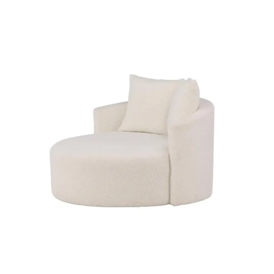 Svea - Elena loveseat teddy - wit