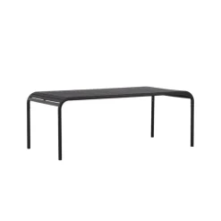 Svea - Elif tuintafel - 200 x 100 cm - zwart