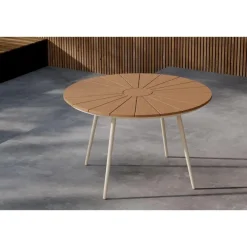 Svea - Esra ronde eettafel - Ø120 cm - beige