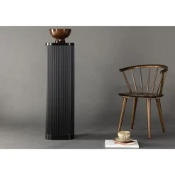 Sidetables-Svea - Fabio zuil 100 cm - zwart