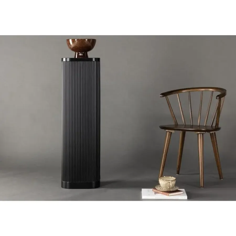 Sidetables-Svea - Fabio zuil 100 cm - zwart