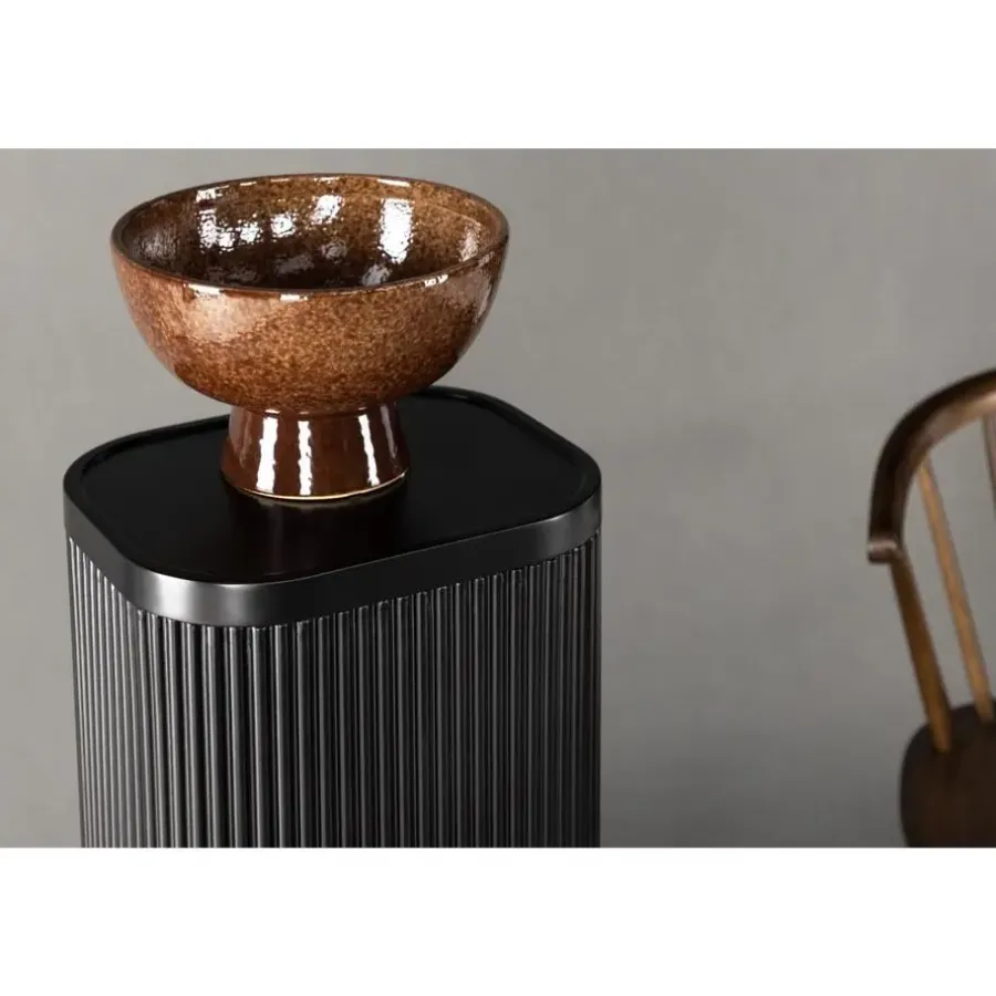 Sidetables-Svea - Fabio zuil 100 cm - zwart