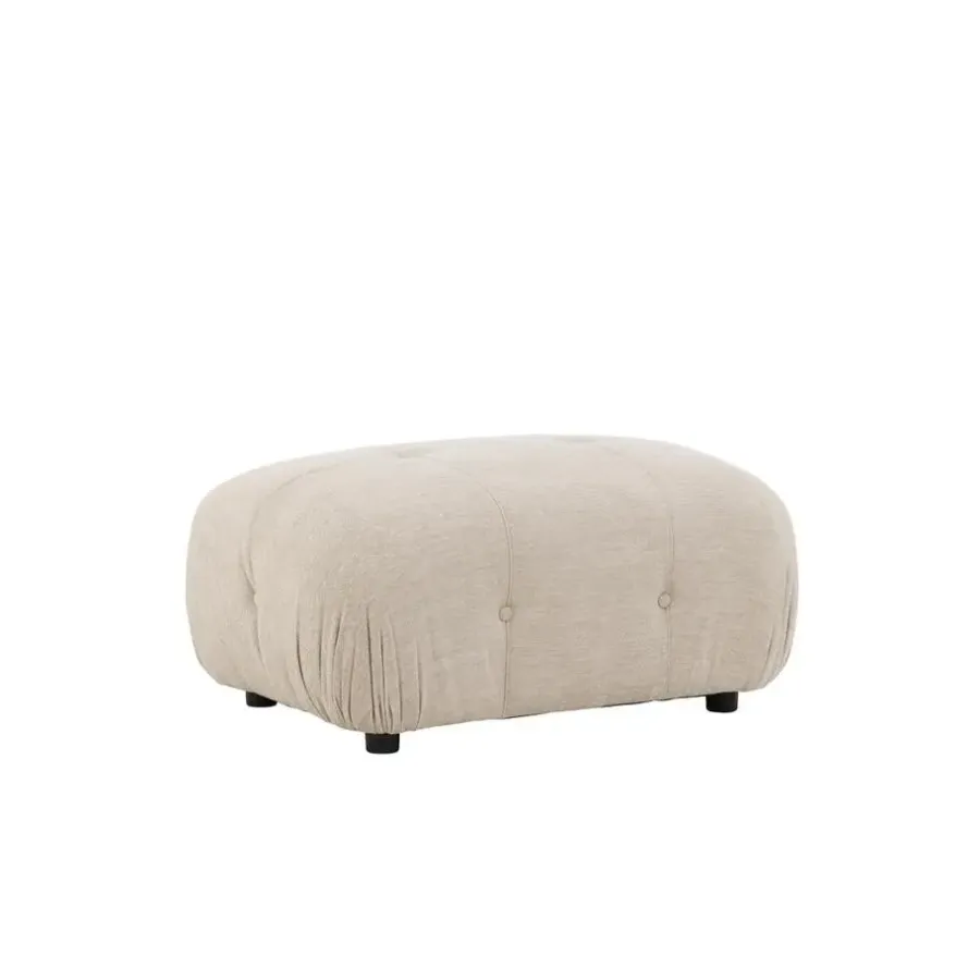 Hockers En Voetenbanken-Svea - Giuliana poef - beige