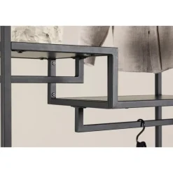 Svea - Ilaria kledingrek - 85 x 188 cm - zwart