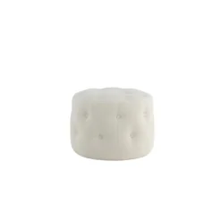 Svea - Juno hocker - teddy - wit
