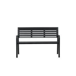 Svea - Layla tuinbank - 125 cm - zwart