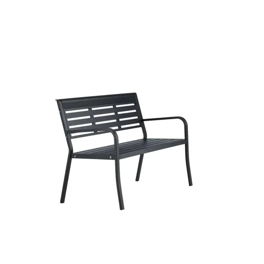Svea - Layla tuinbank - 125 cm - zwart
