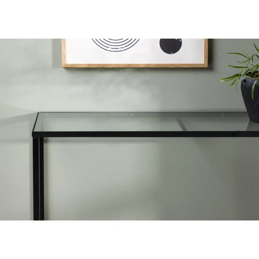 Svea - Leon sidetable - 100 cm - zwart