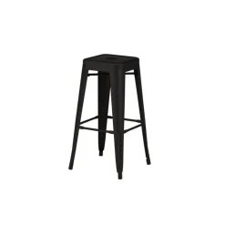 Svea - Metpe barkruk 76 cm - zwart