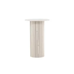 Svea - Niko ronde bartafel - ø70 cm - whitewash