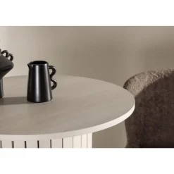 Svea - Niko ronde bartafel - ø70 cm - whitewash