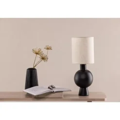 Tafellampen-Svea - Niva ronde tafellamp - beige