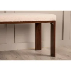 Eetkamerbanken-Svea - Noemi eetkamerbank - teddy - 120 cm