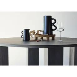 Ronde Eettafels-Svea - Noémie ronde eettafel - ø120 cm - zwart
