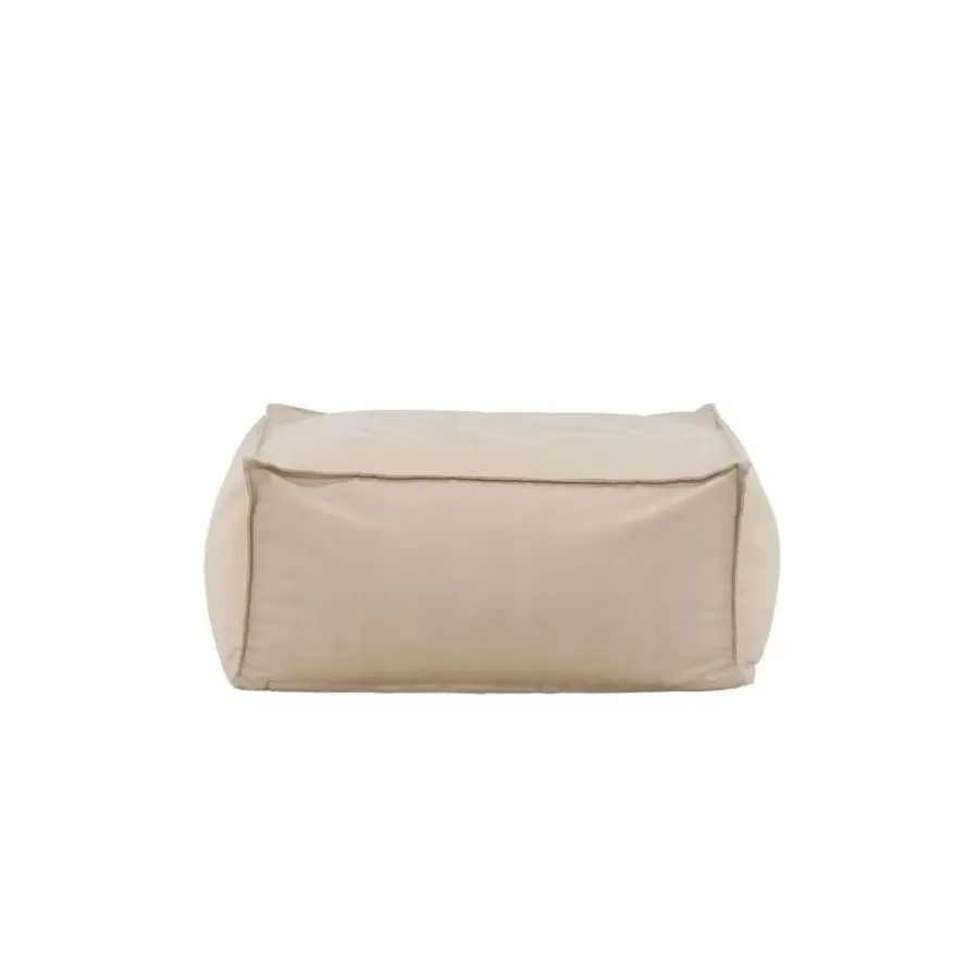 Loungekussens-Svea - Noura lounge poef - beige