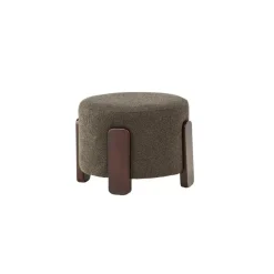 Svea - Nova hocker - boucle - donkergrijs