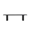 Svea - Rova eetkamerbank - 180 cm - zwart