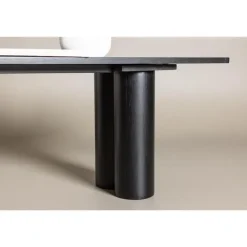 Svea - Rova eetkamerbank - 180 cm - zwart
