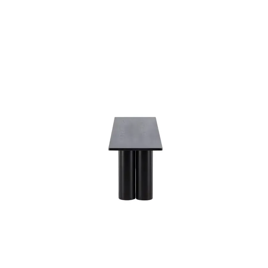 Svea - Rova eetkamerbank - 180 cm - zwart