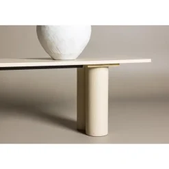Eetkamerbanken-Svea - Rova eetkamerbank - 180 cm - whitewash