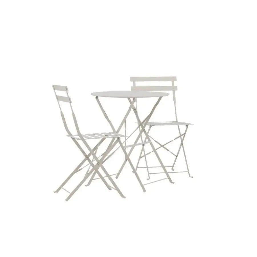Bistro- & Balkonsets-Svea - Serkan inklapbare bistro set - beige