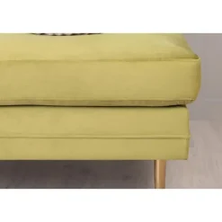 Svea - Tess hocker - velvet - groen