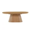 Svea - Violetta ovale salontafel - 60 x 120 cm - naturel