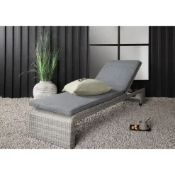 Ligbedden-Svea - Yuri ligbed - wicker - grijs