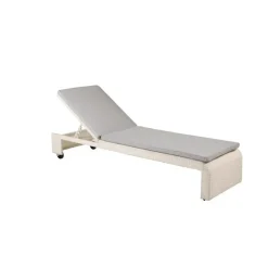 Ligbedden-Svea - Yuri ligbed - wicker - wit/grijs