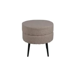 Svea - Zane hocker - teddy - beige