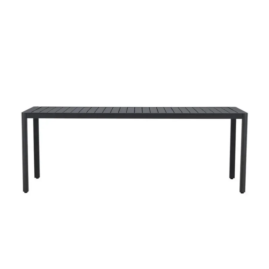 Tuintafels-Svea - Zoe eettafel - 200 x 90 x 72 cm - zwart