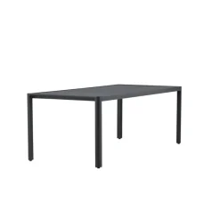 Tuintafels-Svea - Zoe eettafel - 200 x 90 x 72 cm - zwart