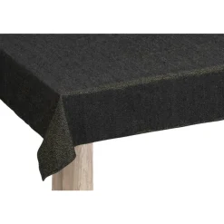 Tafelkleden-Leen Bakker Tafelkleed Arianne - zwart/goudkleur - 140x260 cm