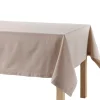 Wicotex Tafelkleed/tafellaken - taupe - 140 x 240 cm - katoen stof