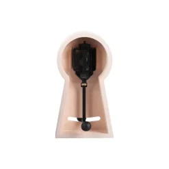 Karlsson Tafelklok Pendulum - Roze - 25x14x25cm