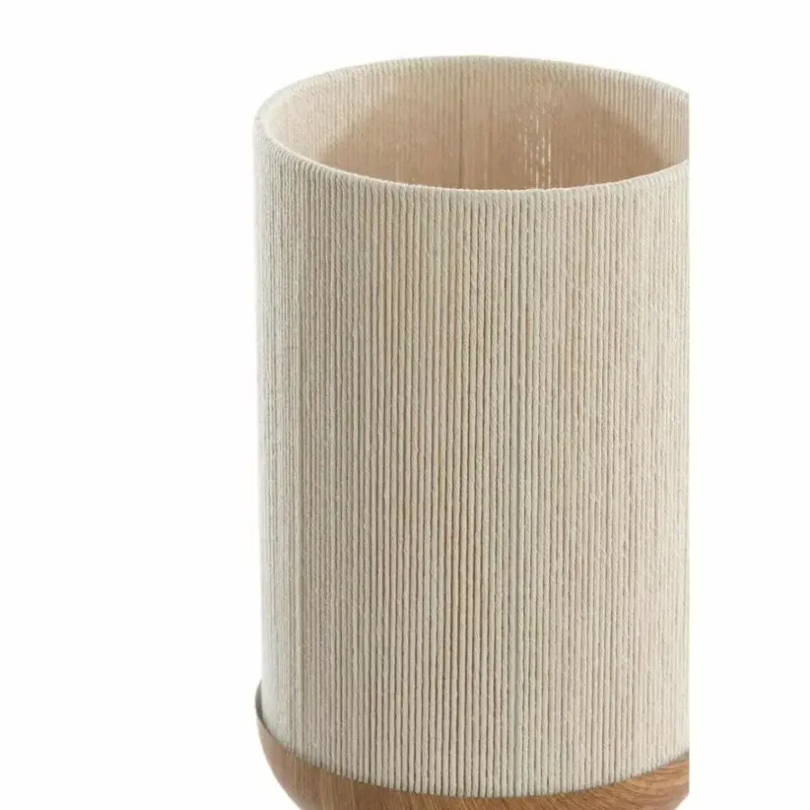 Light & Living Tafellamp Dania - Crème/Naturel - Ø22.5x50cm