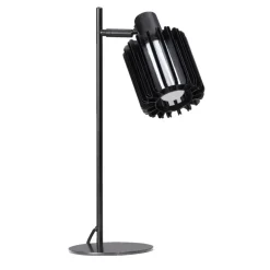 Leen Bakker Tafellamp Janet - zwart - 45 x 11 cm