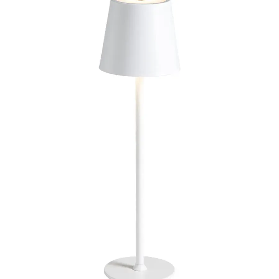 Tafellampen-Leen Bakker Tafellamp Lev wit USB LED