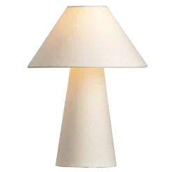 Tafellampen-Leen Bakker Tafellamp Skye - beige - Ø30 x 40 cm