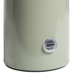 Tafellampen-Leen Bakker Tafellamp Tinn groen USB LED - 25,5x15x15 cm