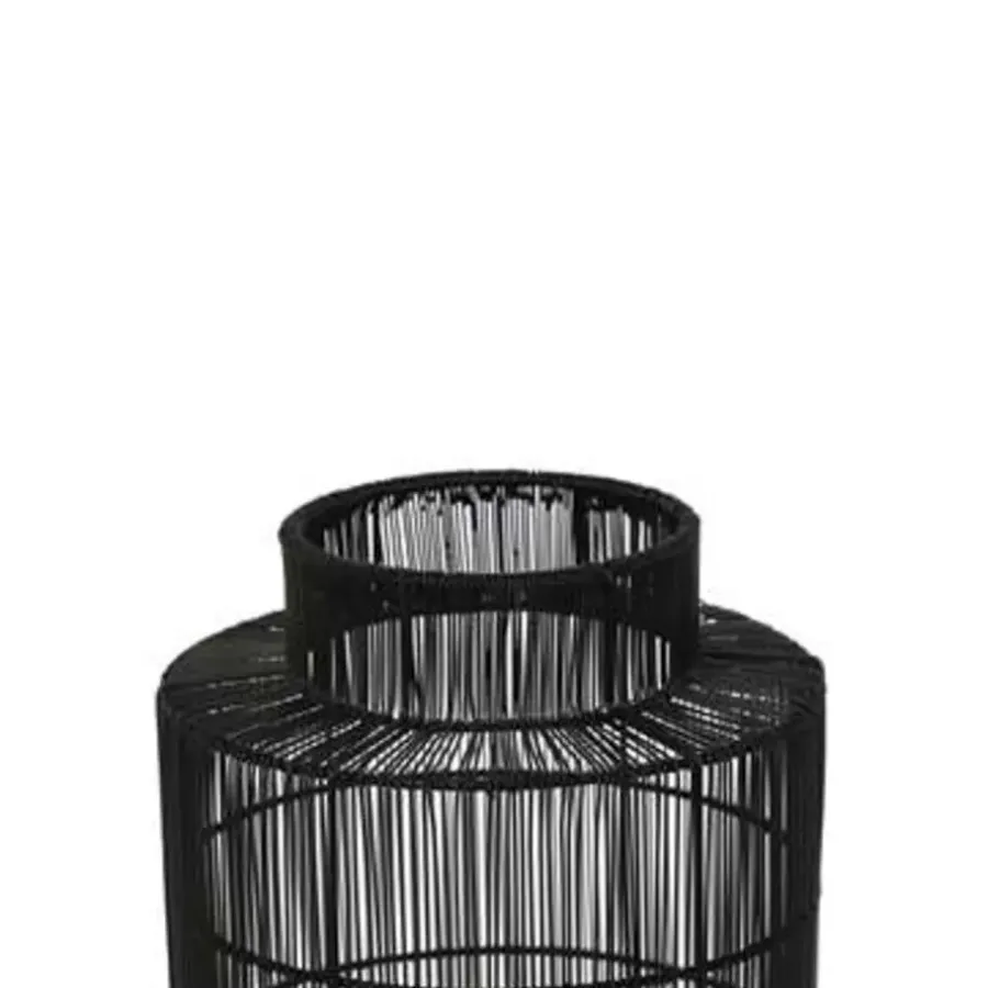 Light & Living Tafellamp/Lantaarn GRUARO - Draad Zwart-Antiek-Brons