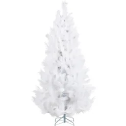 Leen Bakker TALBOT - Kerstboom - Wit - 180 cm - Polyester
