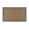 Beliani TANDYKUL - Deurmat - Natuurlijk/Zwart - 45 x 75 cm - Polyester