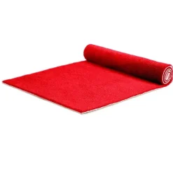 Tapijt-IVOL Tapijt loper Dakar - Breedte 200 cm - 5 mm dik - Rood