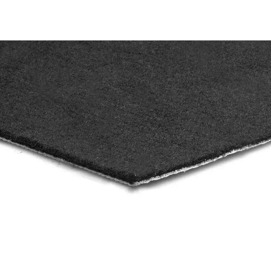 IVOL Tapijt loper Dakar - Breedte 100 cm - 5 mm dik - Zwart