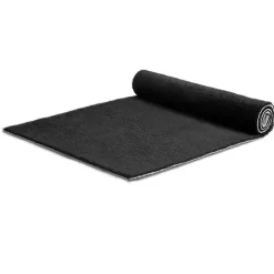 Tapijt-IVOL Tapijt loper Dakar - Breedte 200 cm - 5 mm dik - Zwart
