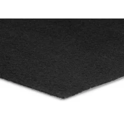 IVOL Tapijt loper Torrance - Breedte 200 cm - 2 mm dik - Zwart