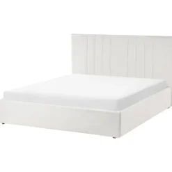 Twijfelaars-Leen Bakker TARASCON - Tweepersoonsbed - Lichtbeige - 140 x 200 cm - Stof