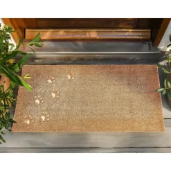 Leen Bakker TARLAC - Deurmat - Natuurlijk - 55 x 120 cm - Kokos