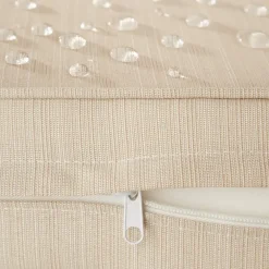 Tuinstoelen-tectake ® - 2 Luxe wicker stoelen - Fauteuils - zachte kussens - grijs - 403682